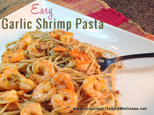 Easy Garlic Shrimp Pasta