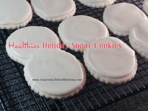 Healthier Holiday Sugar Cookies
