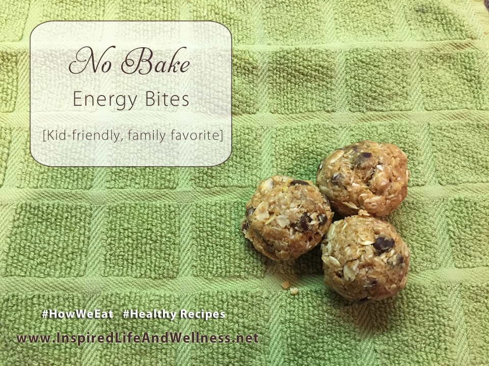 No Bake Energy Bites