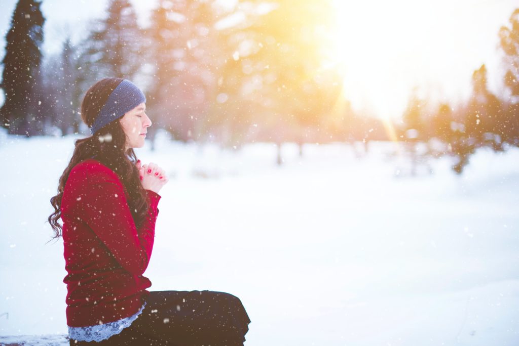 The women's retreat is reflective and prayer-focused.